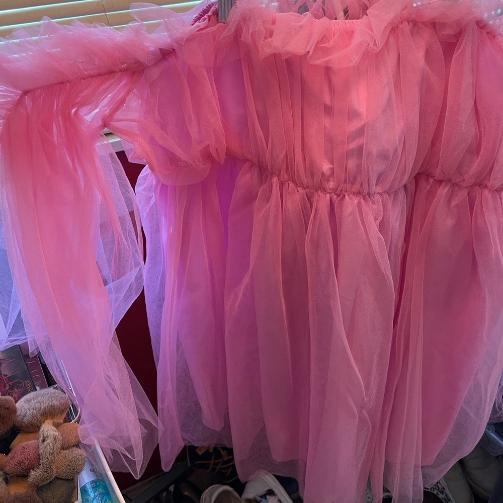 Pink dress